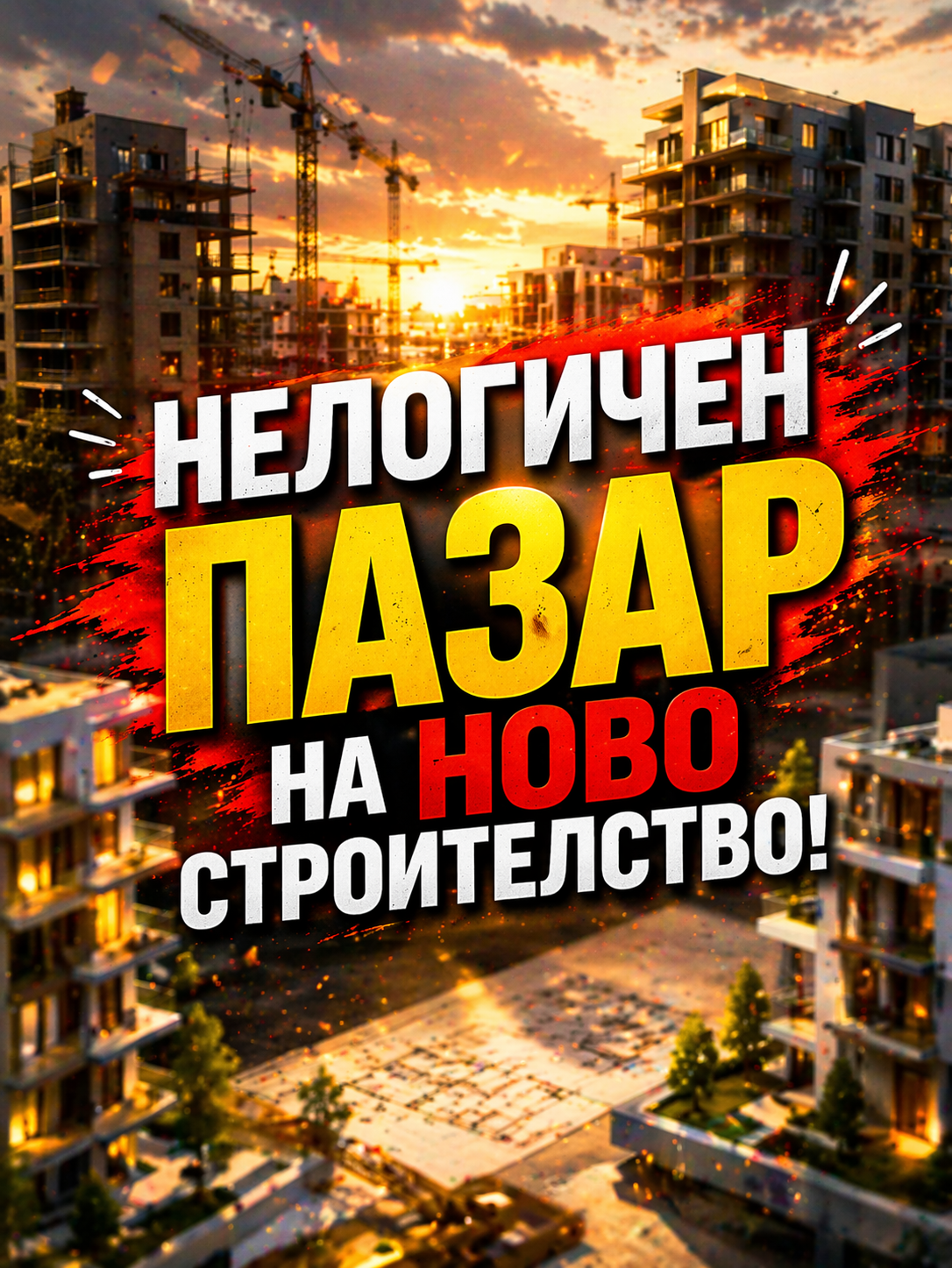 Нелогичен пазар на ново строителство!